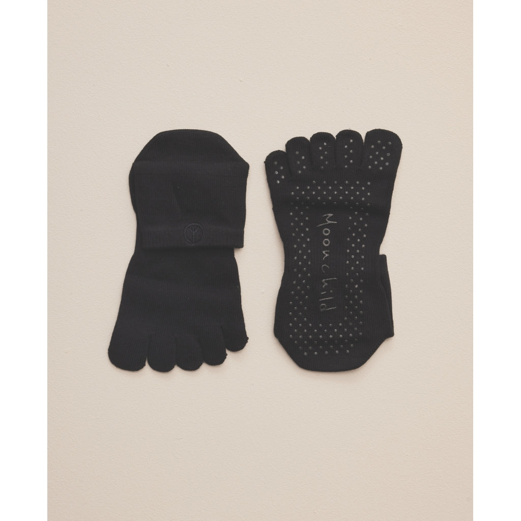 Chaussettes antidérapantes Fitness Femme - 500 Noir pour les clubs et  collectivités