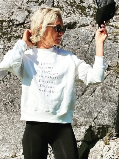 Organic Cotton Yoga Sweatshirt | 8 Limbs of Yoga