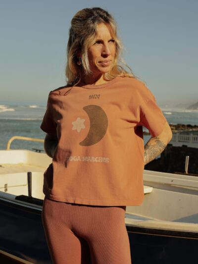 Organic Cotton Yoga T-shirt | Bioyinyang