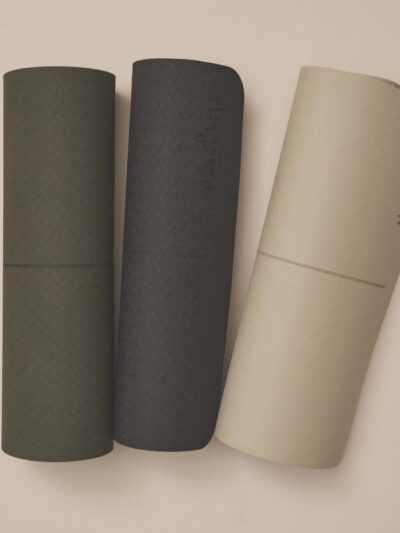 TPE foam yoga mat, 3 colors: olive green, black, sand - Active Mat by Moonchild