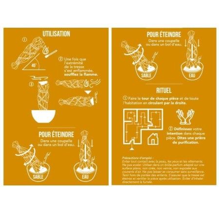 Usage Guide and Natural Smudging Ritual