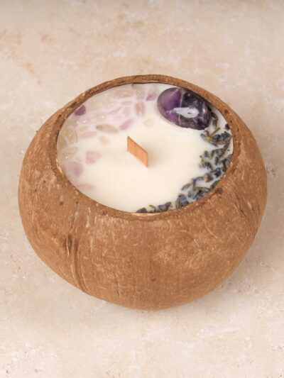 Scented Candle | Coconut and Gemstones