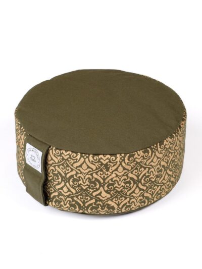 Round Meditation Cushion | Taj Mahal