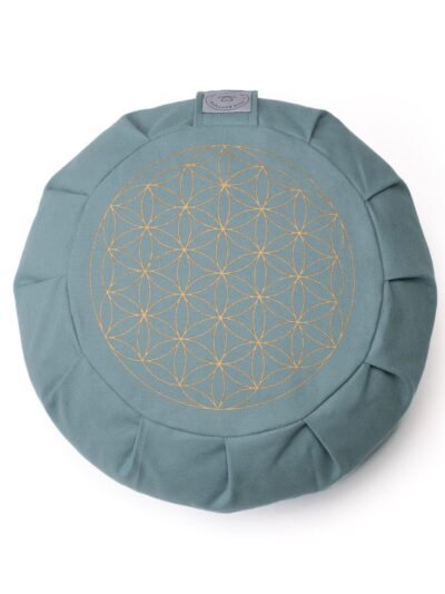Zafu Meditation Cushion | Gold Print