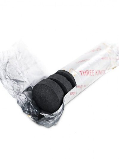 Wrapped charcoal discs