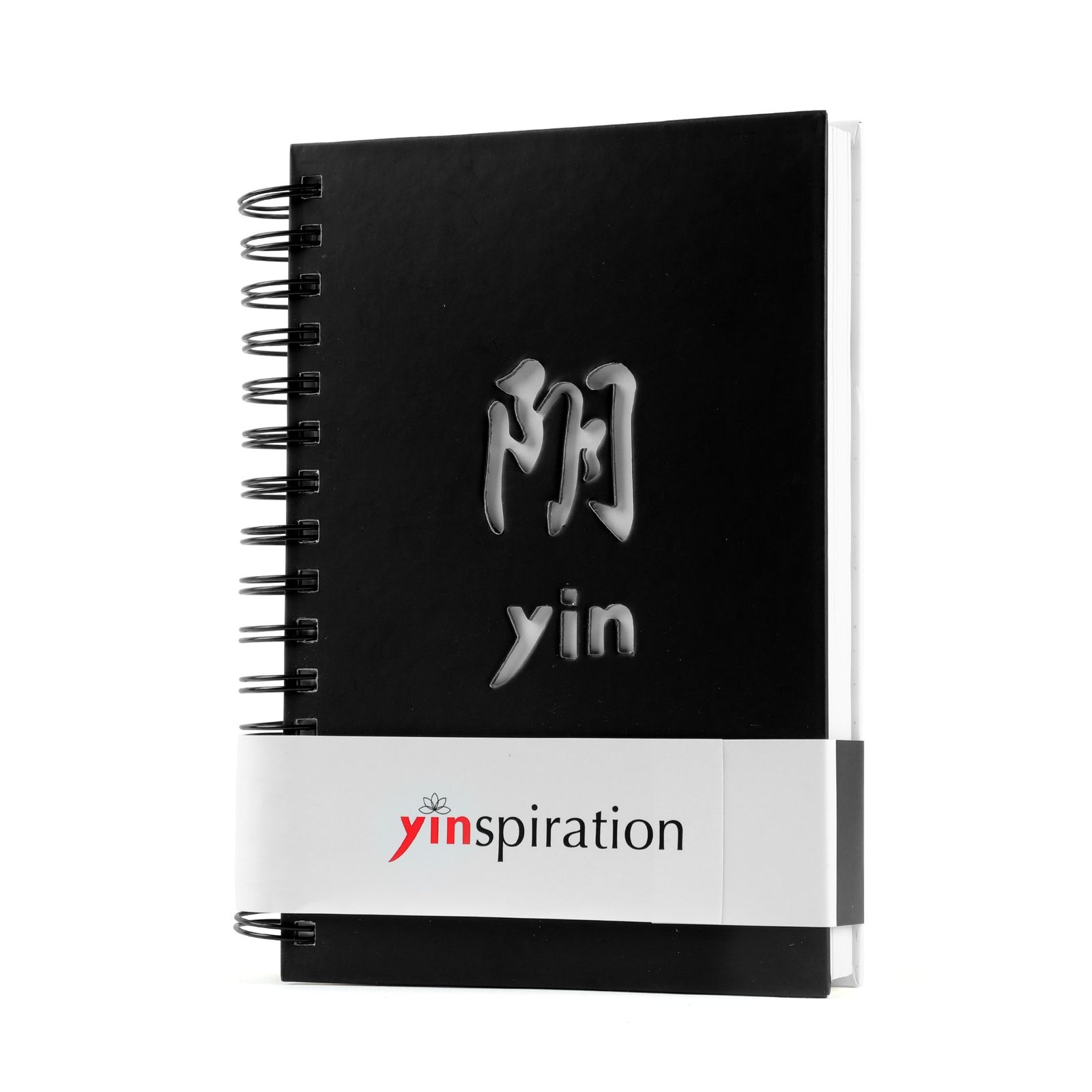 Black Yin Yoga Notebook Yinspiration | Yoga Nest