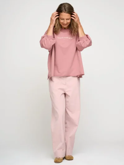 Yoga Sweatshirt | Mantra Bloom with Grace