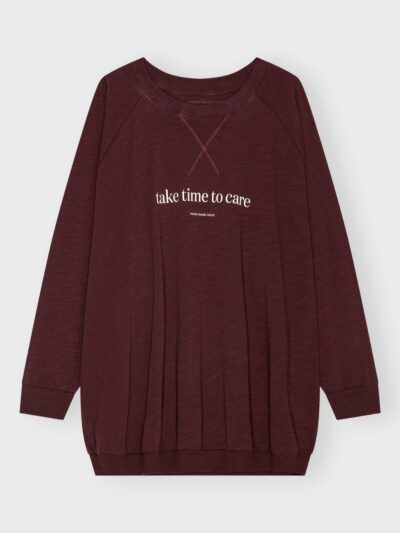 Oversized Yoga Sweatshirt | Take Time to Care