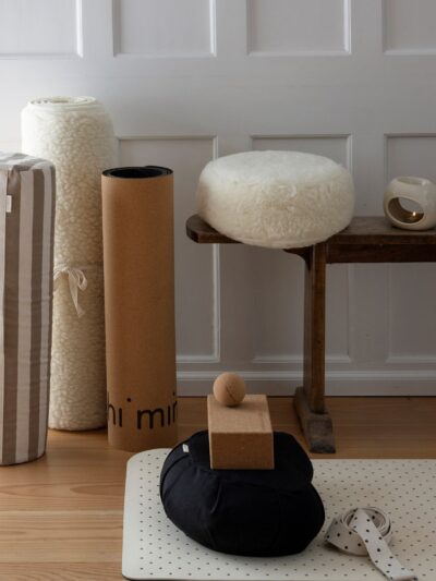 Half-Moon Meditation Cushion | Dark Brown